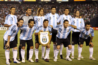La nazionale argentina