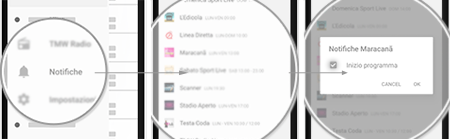 Notifiche radio
